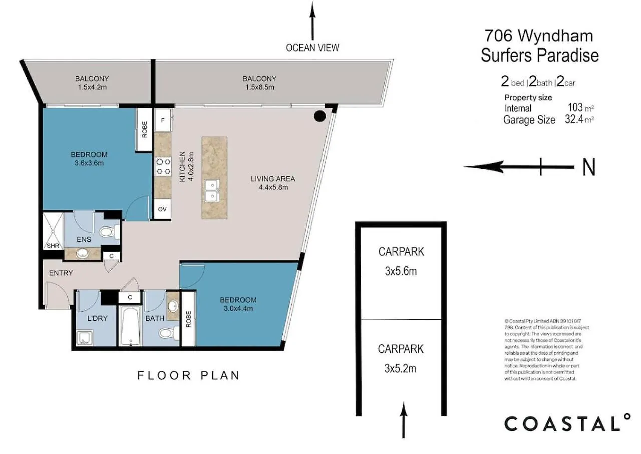 Surfers Paradise 2 Bed Great Views Pool Gold Coast 0*,  Australia